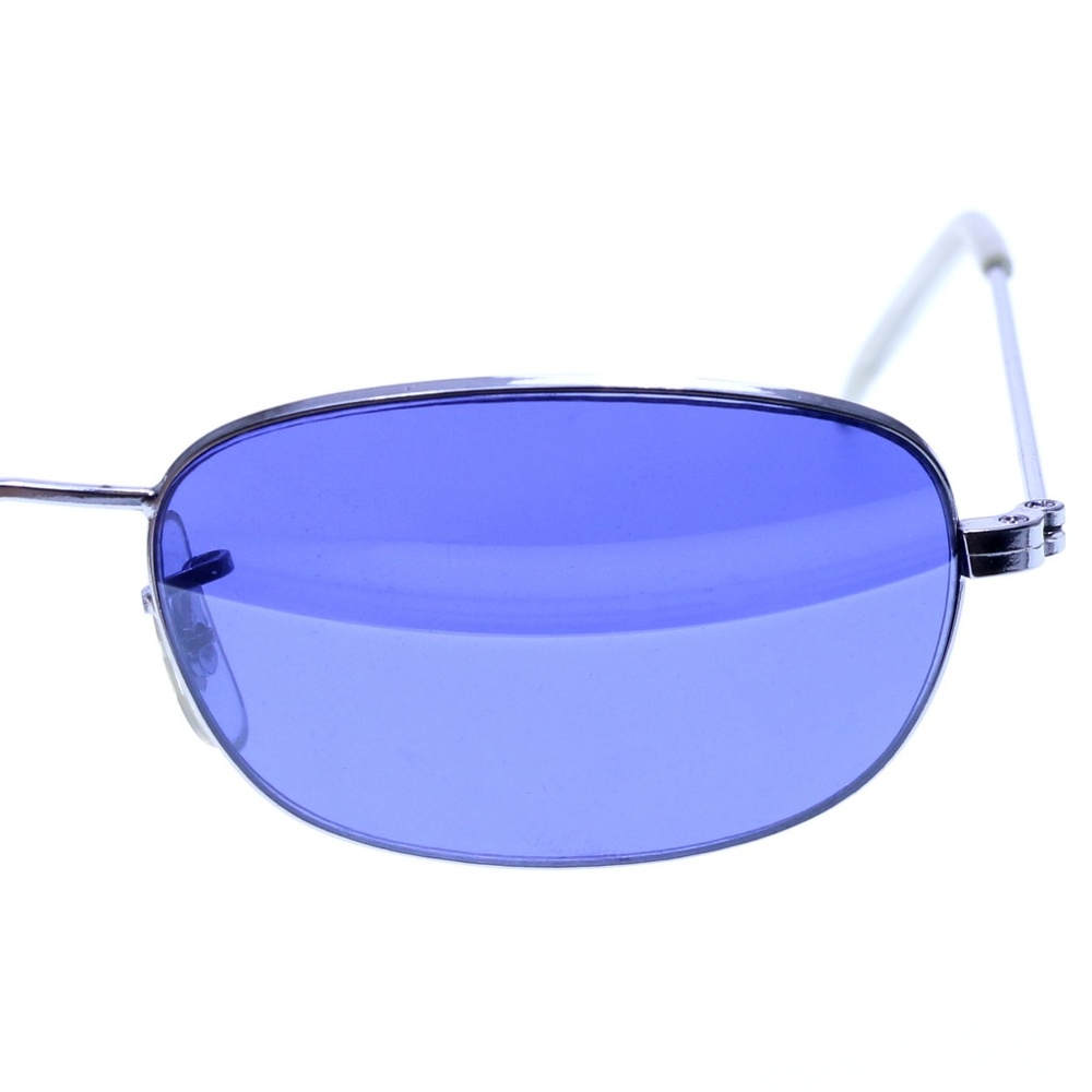 Liz Claiborne Silver-Tone Designer Round-Sunglass - Picture 6 of 7